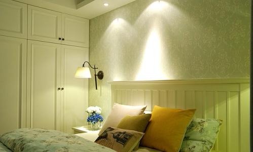 The bedroom is so decorated that it increases the value of the house when it is sold.