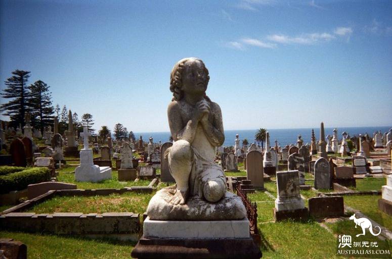 In Australia, about funeral and burial.