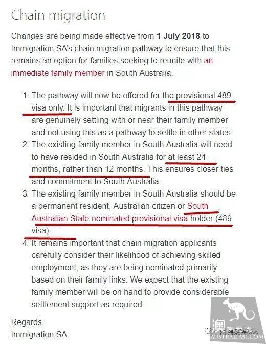 Great changes have taken place in South Australia's skilled immigration policy! State guarantees, employer guarantees are affected! Immigration, heavy and far-fetched