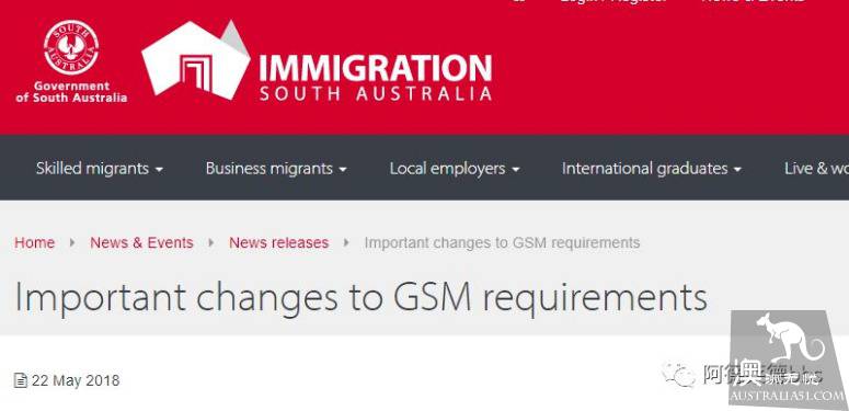 Great changes have taken place in South Australia's skilled immigration policy! State guarantees, employer guarantees are affected! Immigration, heavy and far-fetched
