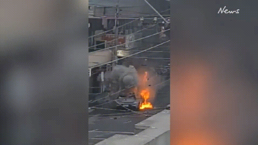 突发!墨尔本男子抗议强制疫苗在Richmond自焚,目击者看到“火人”从车中走出,并大喊“no vax ID”(现场视频)