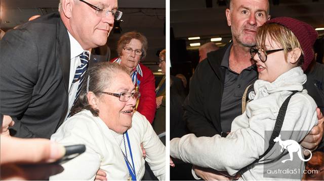 It's not easy to be prime minister in Australia! Maurice, Sydney, poor election, eggs thrown.