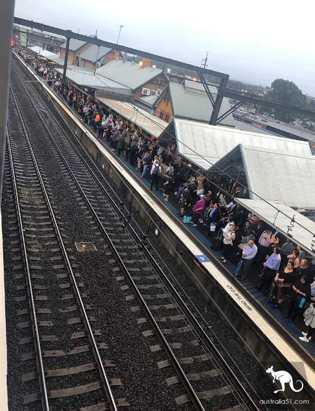 Heavy rains in 20 years: Sydney train delays multiple power outages