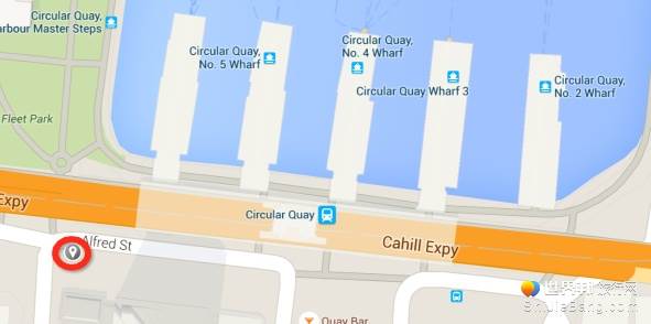Sydney Double Sightseeing Bus (Downtown + Bondi Beach) route, full tour and ticket purchase.