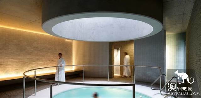 5 hot springs near Melbourne, along with the town scenery