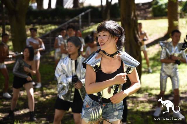 Tell the world to be yourself, the Chinese at Sydney's homosexual love carnival