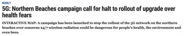 Get out of here, 5G! Sydney people are strong protest, everywhere is full of radiation: 'We are not mice.'