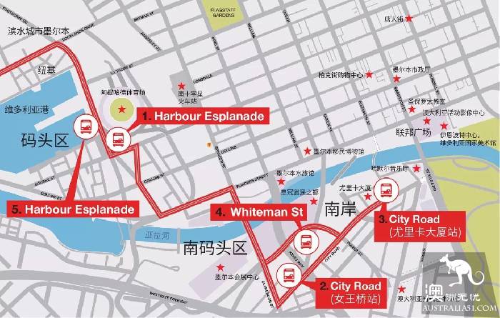 Melbourne airport full introduction (tax rebate for tourists to and from urban transportation duty-free shop)