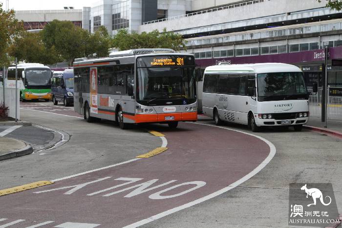 Melbourne airport full introduction (tax rebate for tourists to and from urban transportation duty-free shop)