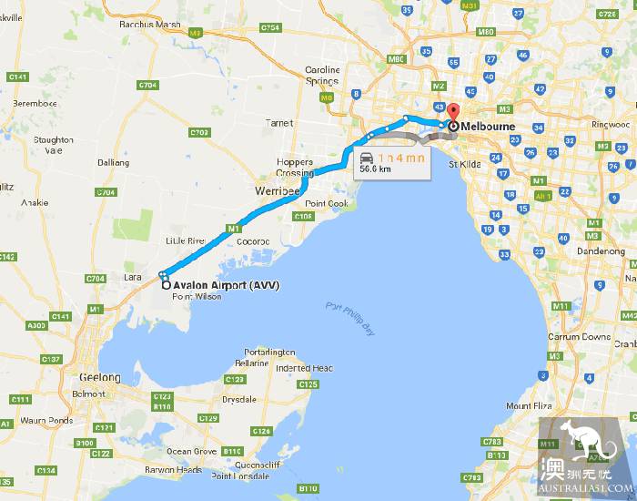 Melbourne airport full introduction (tax rebate for tourists to and from urban transportation duty-free shop)