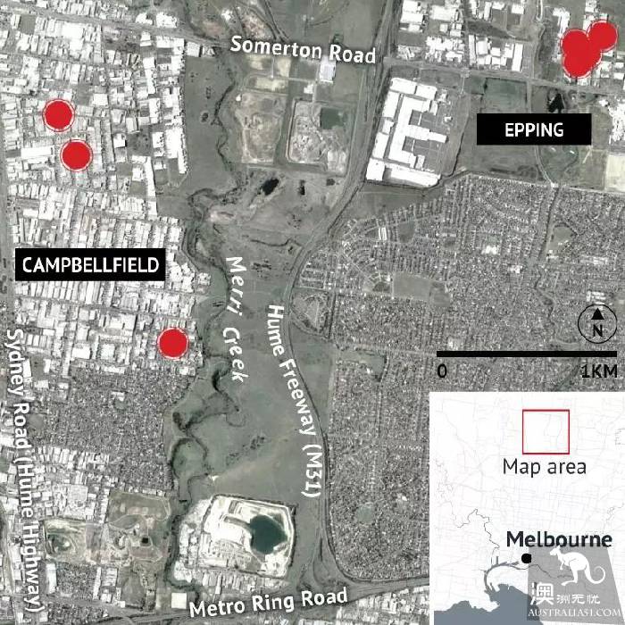 DANGER! 1.2 million liters of toxic chemicals found in Melbourne North! Part leaked! EPA 24-hour surveillance