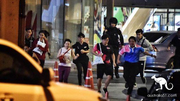 Burst! With a gun strafed the Thai mall,21 dead and 30 wounded