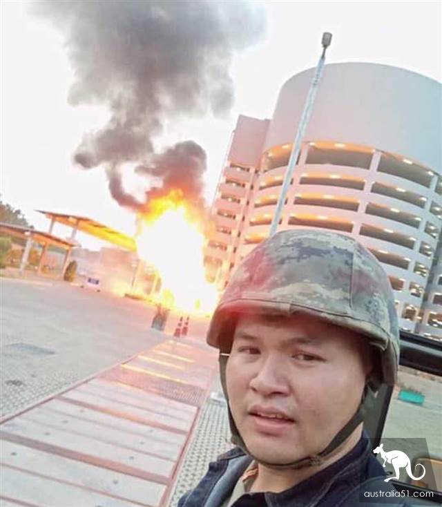 Burst! With a gun strafed the Thai mall,21 dead and 30 wounded
