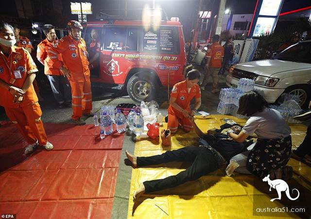 Burst! With a gun strafed the Thai mall,21 dead and 30 wounded
