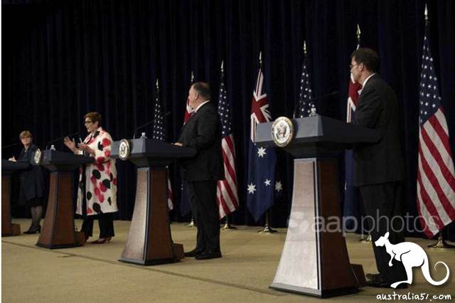 Australia's refusal to conduct military exercises in disputed waters in the South China Sea