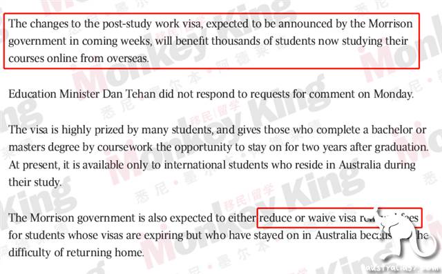 A number of Australian media reports ,485 job sign is expected to usher in great changes! International students become the biggest beneficiaries