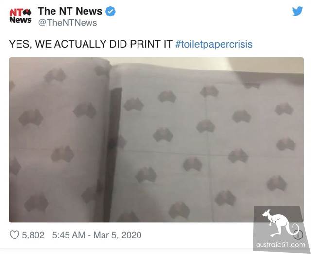 The reason that Australian people hoard paper madly finally exposes! In order to solve the toilet paper shortage, newspapers are empty 8 pages...