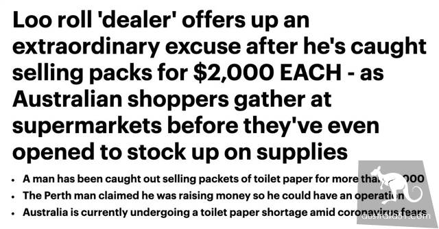 The reason that Australian people hoard paper madly finally exposes! In order to solve the toilet paper shortage, newspapers are empty 8 pages...