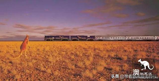Pacific special train, Australia's most beautiful train line, across the entire mainland, from the Pacific to the Indian Ocean