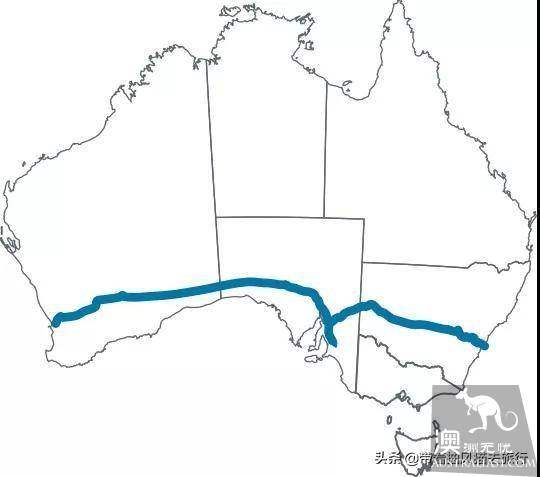 Pacific special train, Australia's most beautiful train line, across the entire mainland, from the Pacific to the Indian Ocean