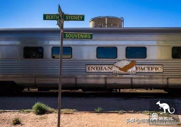 Pacific special train, Australia's most beautiful train line, across the entire mainland, from the Pacific to the Indian Ocean