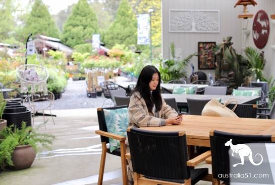Warran Glen Nursery: Flowers meet Coffee, secret garden in the Mountains