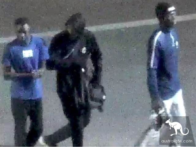 Three African Americans are wanted when Chinese students are attacked on the streets of Melbourne