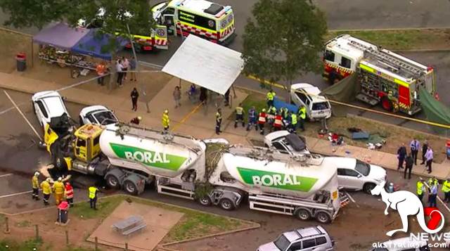 Shit! Five people were killed and injured in a high-speed sitting area prosecute by a new state truck