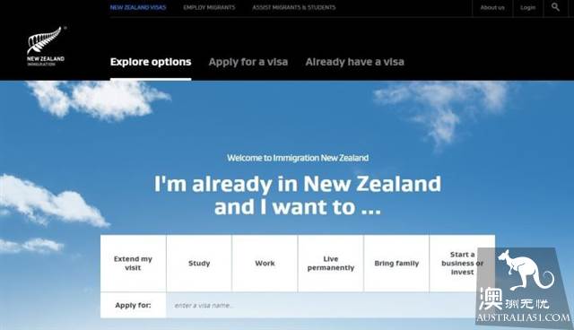 How can a Chinese passport apply for a New Zealand visa in Australia?