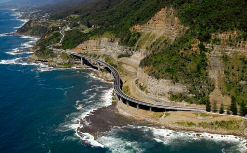 Blue ocean road, new state beautiful self-driving tour introduction