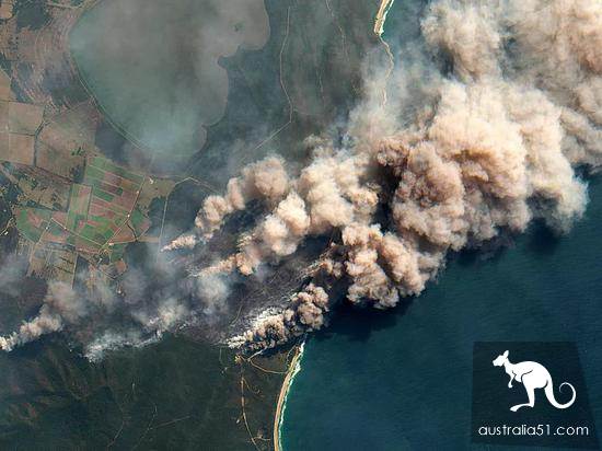 Australian mountain fire, why can't kill?