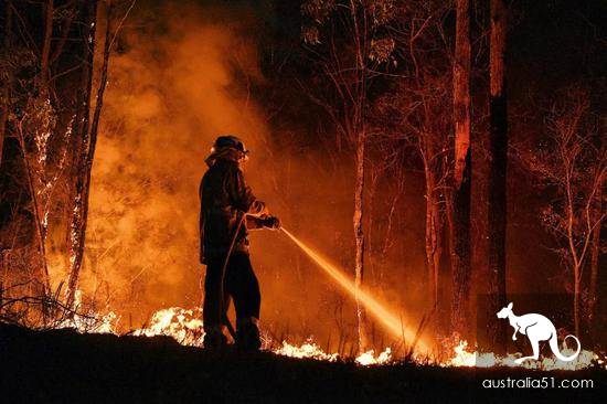 Australian mountain fire, why can't kill?