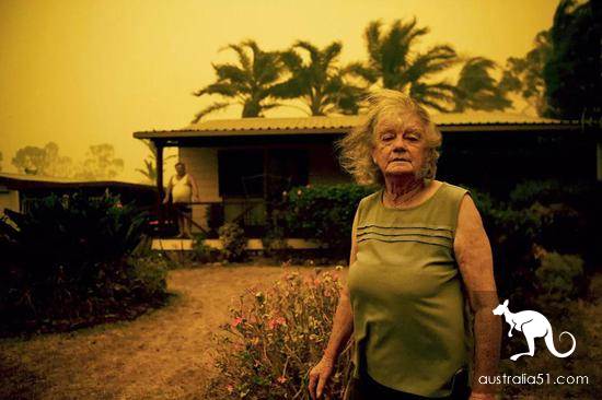 Australian mountain fire, why can't kill?