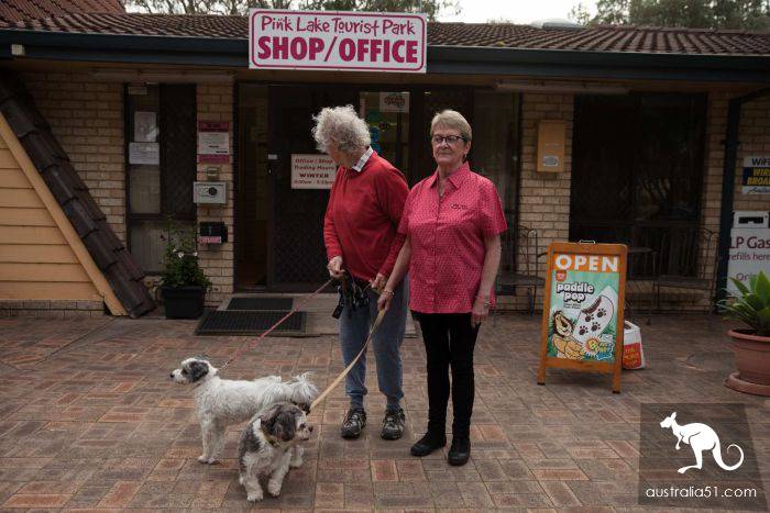Western Australia pink lake bleak for ten years, or will reproduce 'pink'