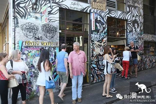 Graffiti Street, Melbourne, Australia, where art and personality collide.