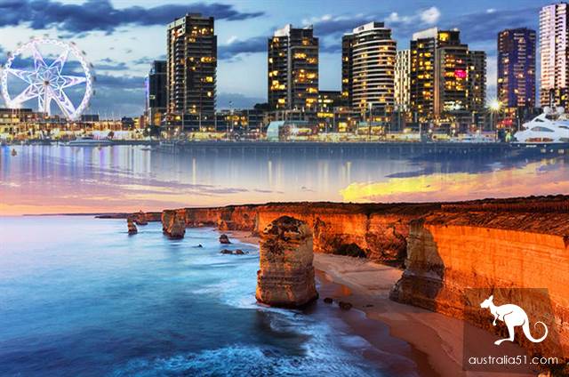 Melbourne's most classic scenic spots are good, two days of self-help tour is enough.