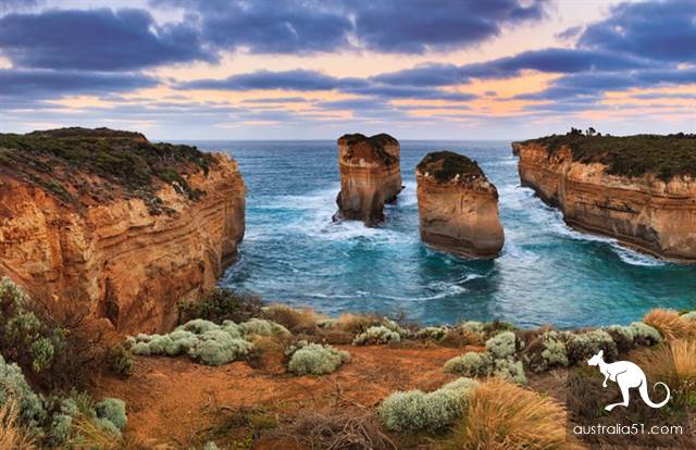 Melbourne's most classic scenic spots are good, two days of self-help tour is enough.