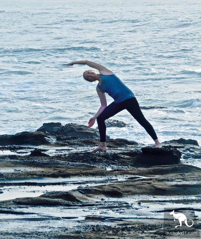 Newcastle, the small town of literature and art next to Sydney, 6 kilometers of seaside walkway, light wind, light waves and waves