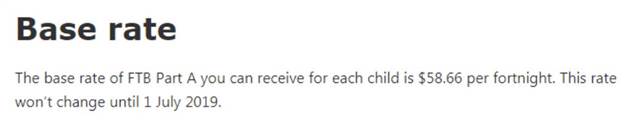 As of July 2019, the new childcare subsidy system will be fully implemented