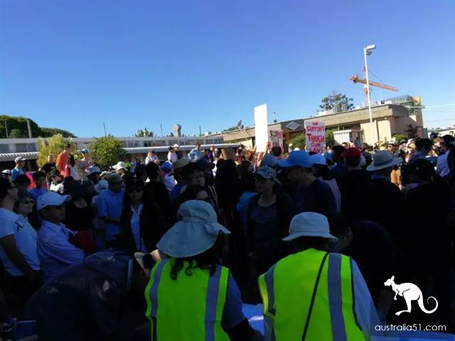 Today, thousands of Chinese gather in Sunnybank Big parade! For the sake of law and order, 'we've had enough of the crime!'