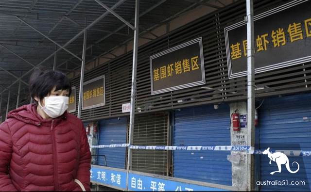 武汉华南海鲜市场罕见照片！