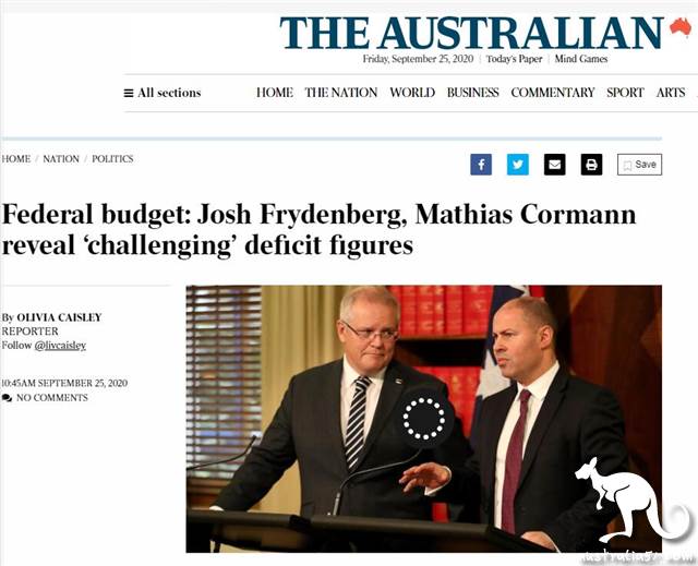 A government deficit of A .3 billion was reported last yea