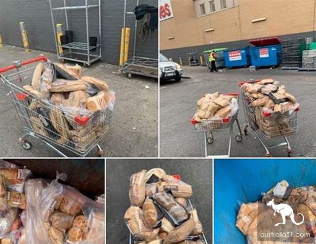 'Why don't you throw it away for the poor!' Coles threw away the bread that had expired and was slammed by netizens.