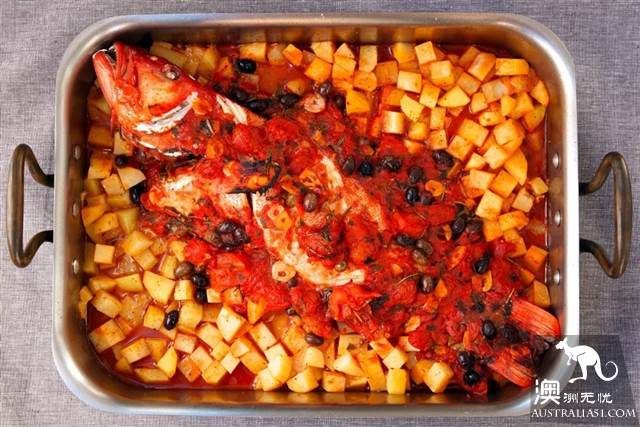 What are the names of vegetables, fish and spices that are often sold in Australian supermarkets? How do you eat it?