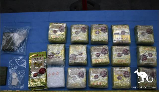 Australia cracked the largest methamphetamine case in history, drug outsourced Chinese characters