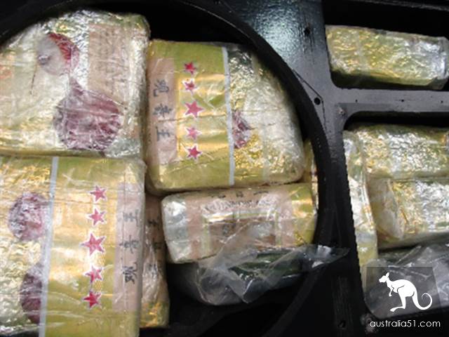 Australia cracked the largest methamphetamine case in history, drug outsourced Chinese characters