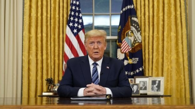 Trump declared a state of emergency in the United States, public opinion has sharply shifted