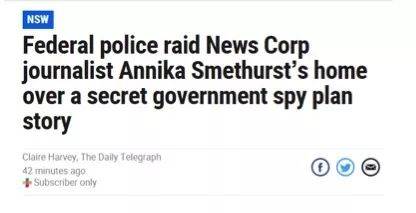 Sydney's two authoritative media were 'copied' by government, and the world was shocked