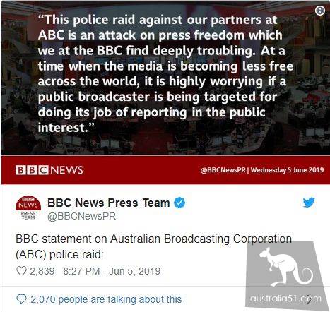 Sydney's two authoritative media were 'copied' by government, and the world was shocked
