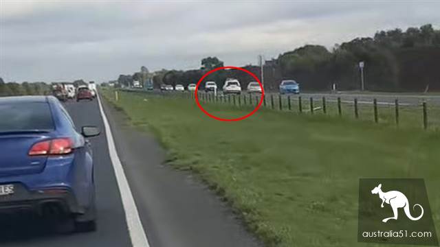 Melbourne man arrested for driving retrograde on busy road and colliding with police ca